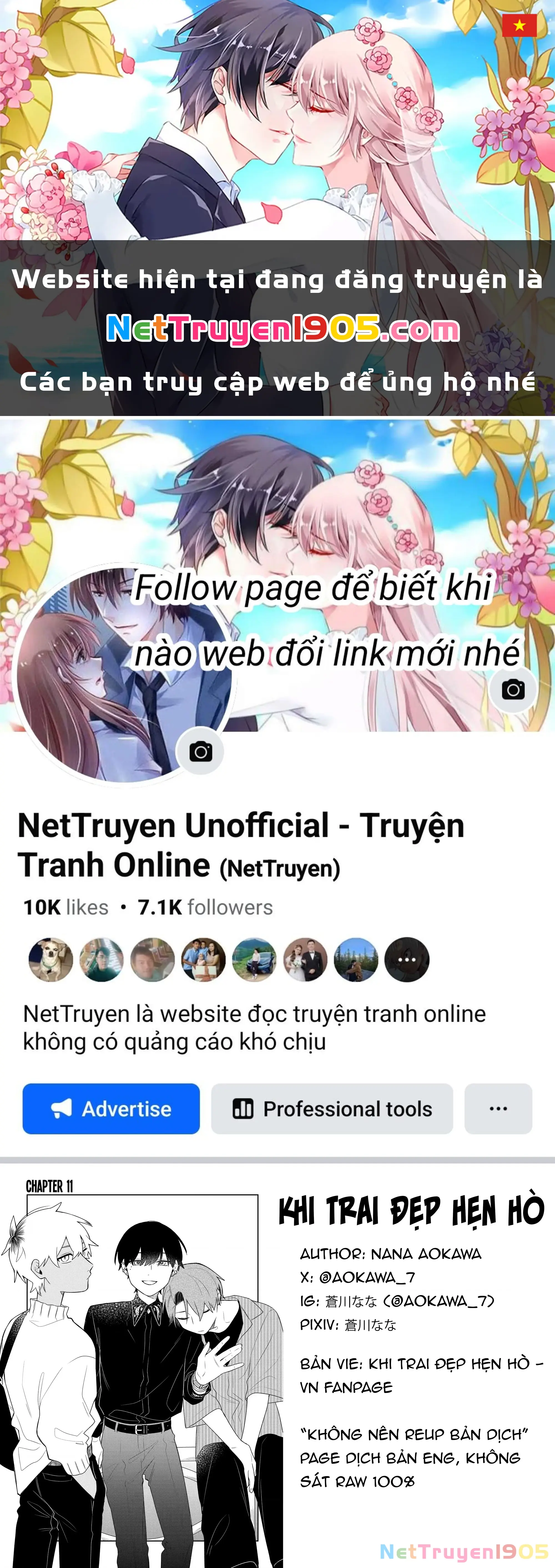 Khi "Trai" Đẹp Hẹn Hò Chapter 11 - Trang 2