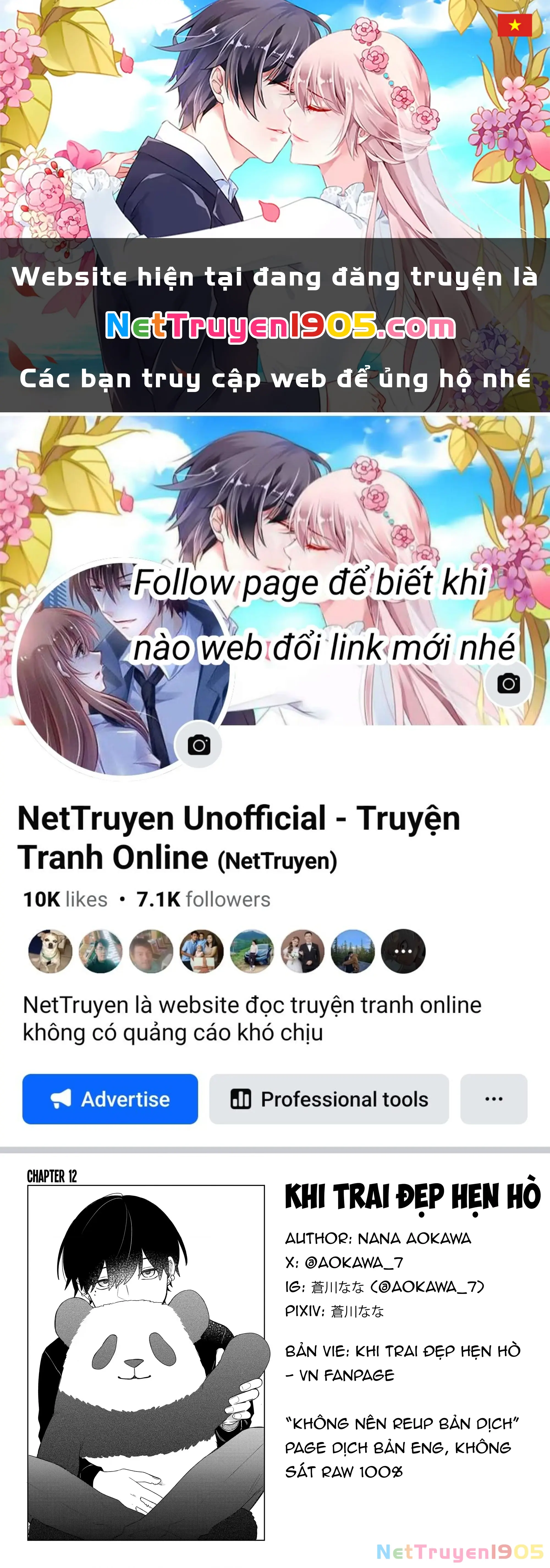 Khi "Trai" Đẹp Hẹn Hò Chapter 12.1 - Trang 2