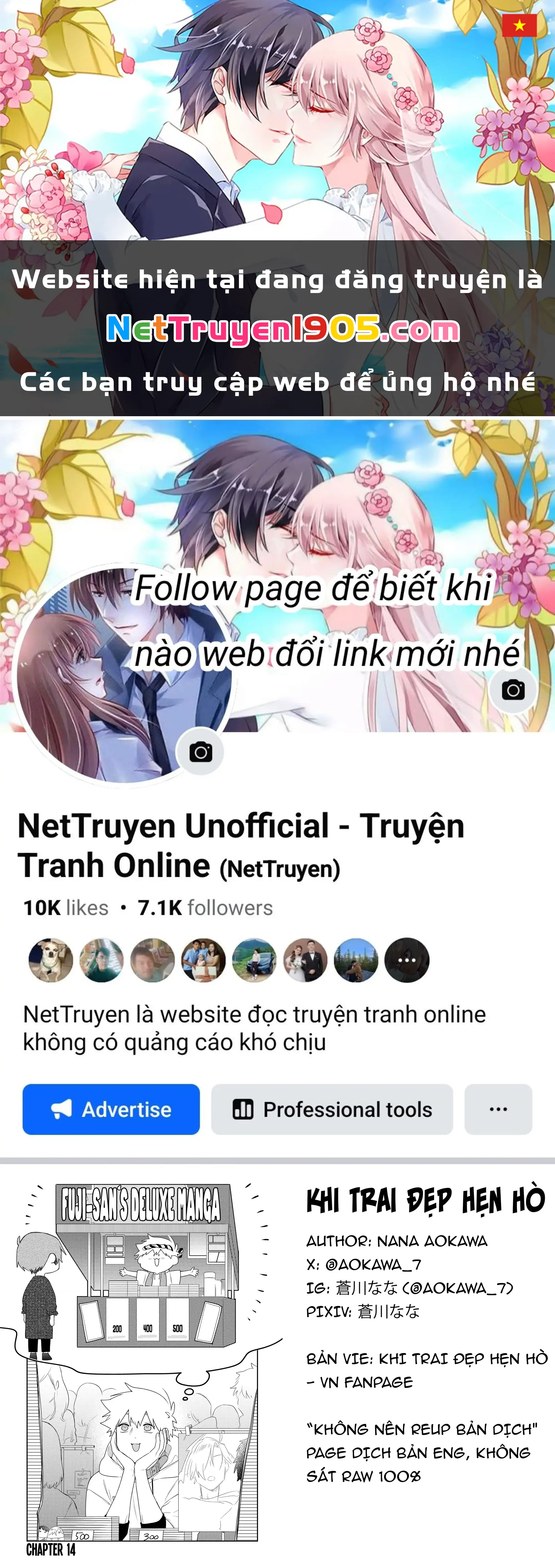 Khi "Trai" Đẹp Hẹn Hò Chapter 14.1 - Trang 2