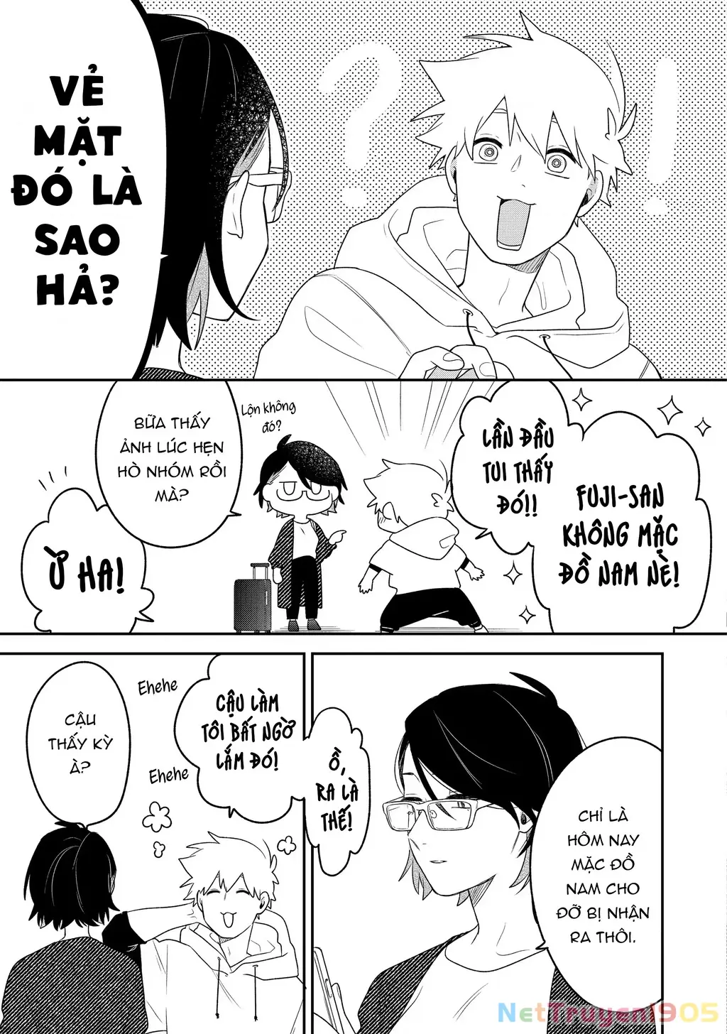Khi "Trai" Đẹp Hẹn Hò Chapter 14.2 - Trang 10