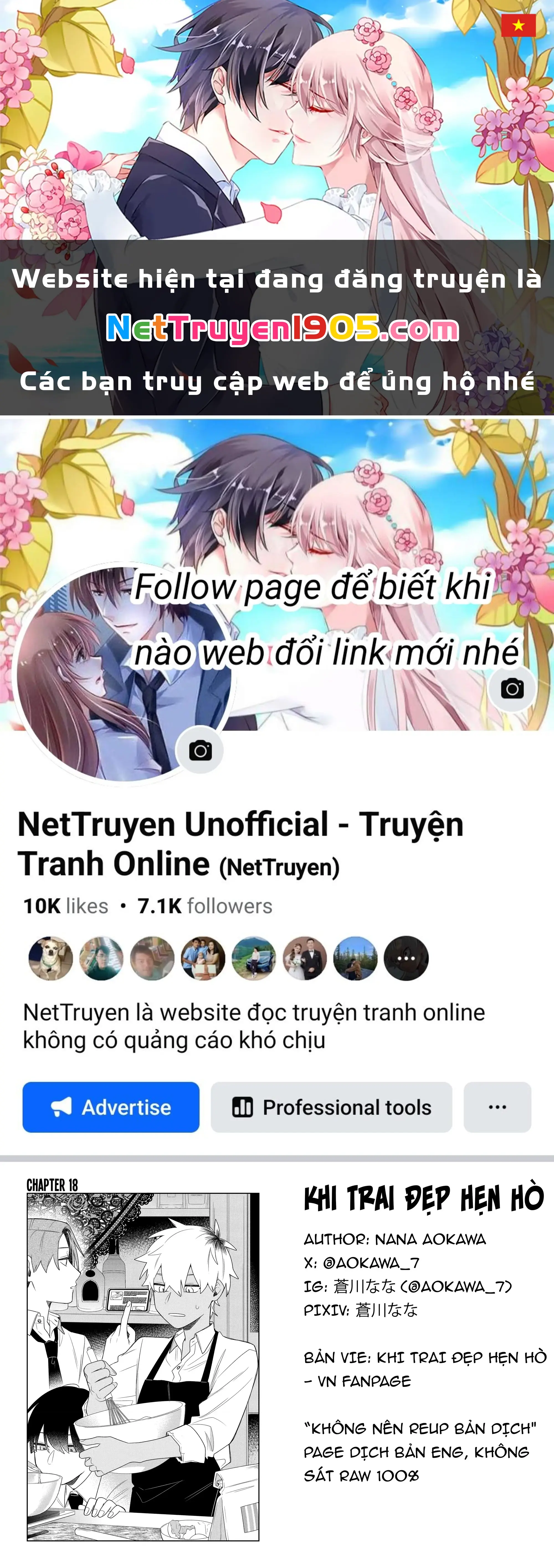 Khi "Trai" Đẹp Hẹn Hò Chapter 18 - Trang 2