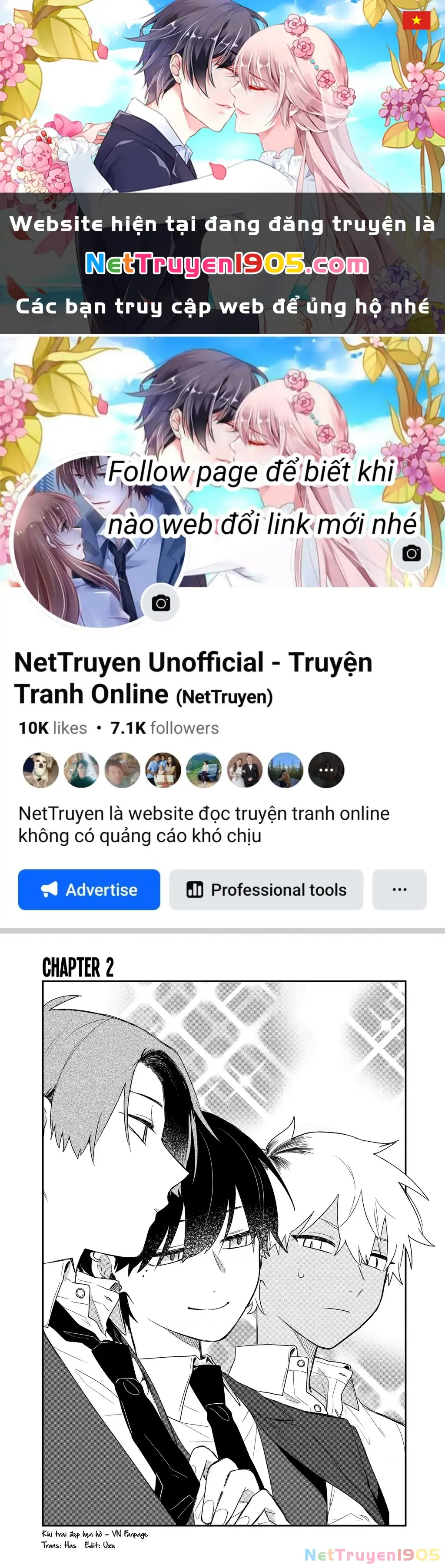 Khi "Trai" Đẹp Hẹn Hò Chapter 2 - Trang 2