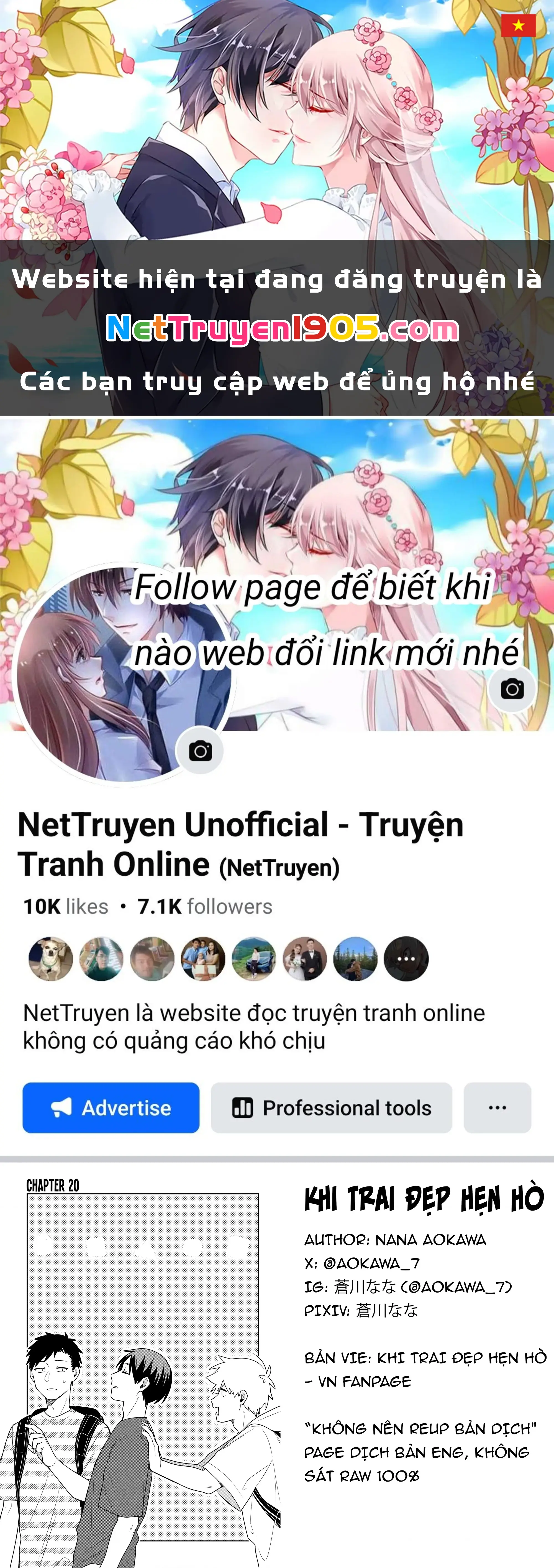 Khi "Trai" Đẹp Hẹn Hò Chapter 20 - Trang 2