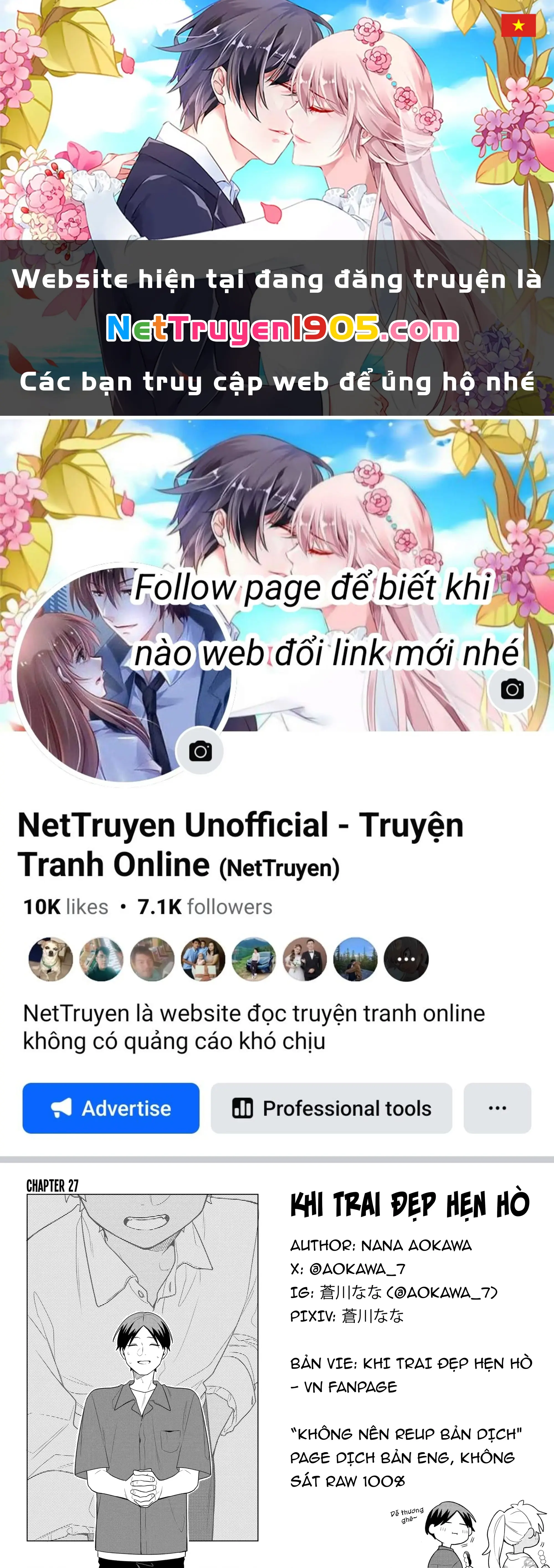 Khi "Trai" Đẹp Hẹn Hò Chapter 27 - Trang 2