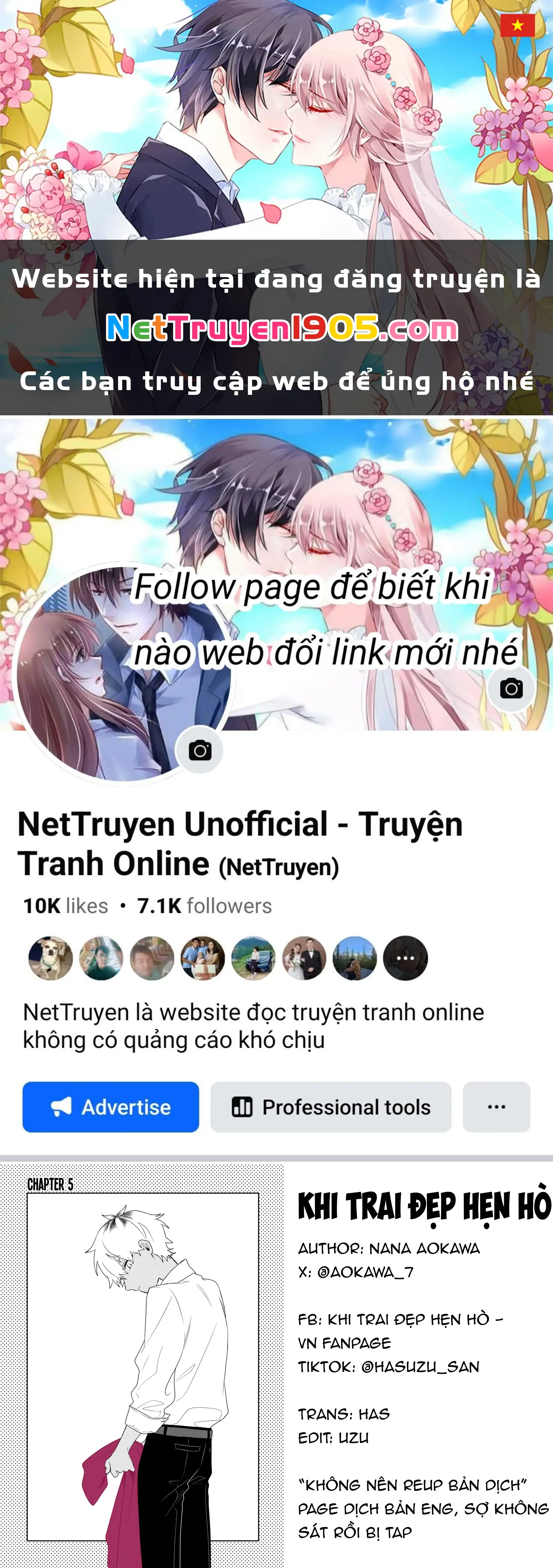 Khi "Trai" Đẹp Hẹn Hò Chapter 5 - Trang 2