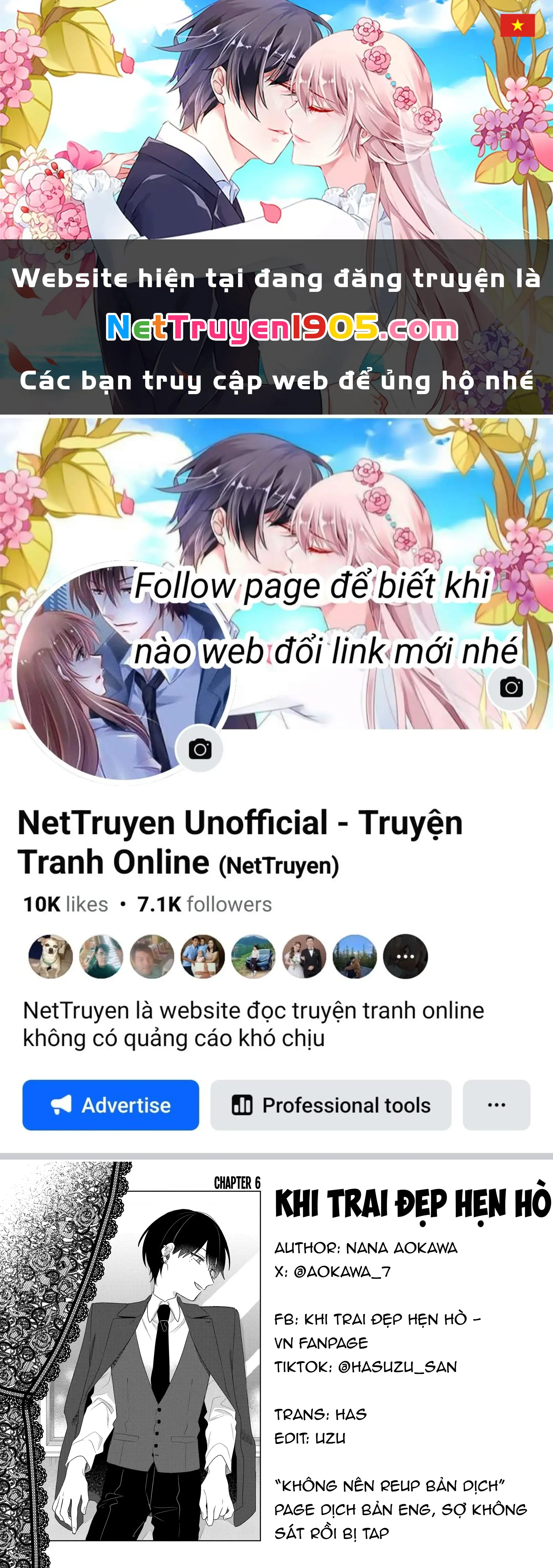 Khi "Trai" Đẹp Hẹn Hò Chapter 6 - Trang 2