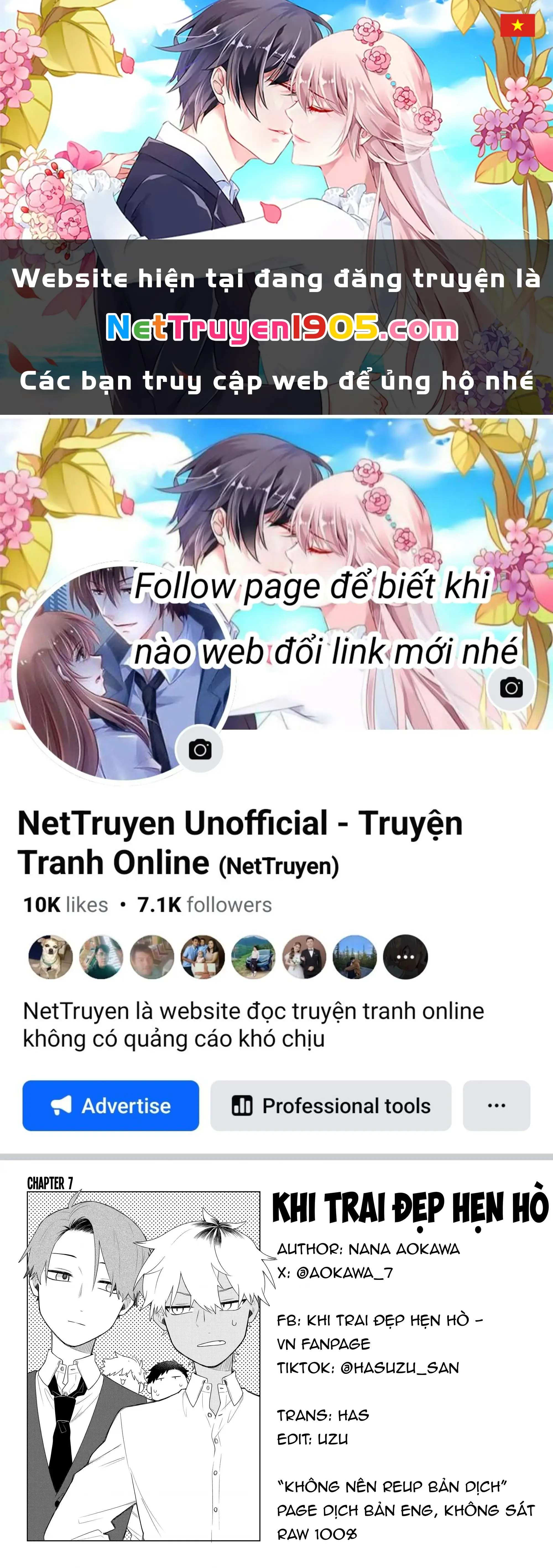 Khi "Trai" Đẹp Hẹn Hò Chapter 7 - Trang 2