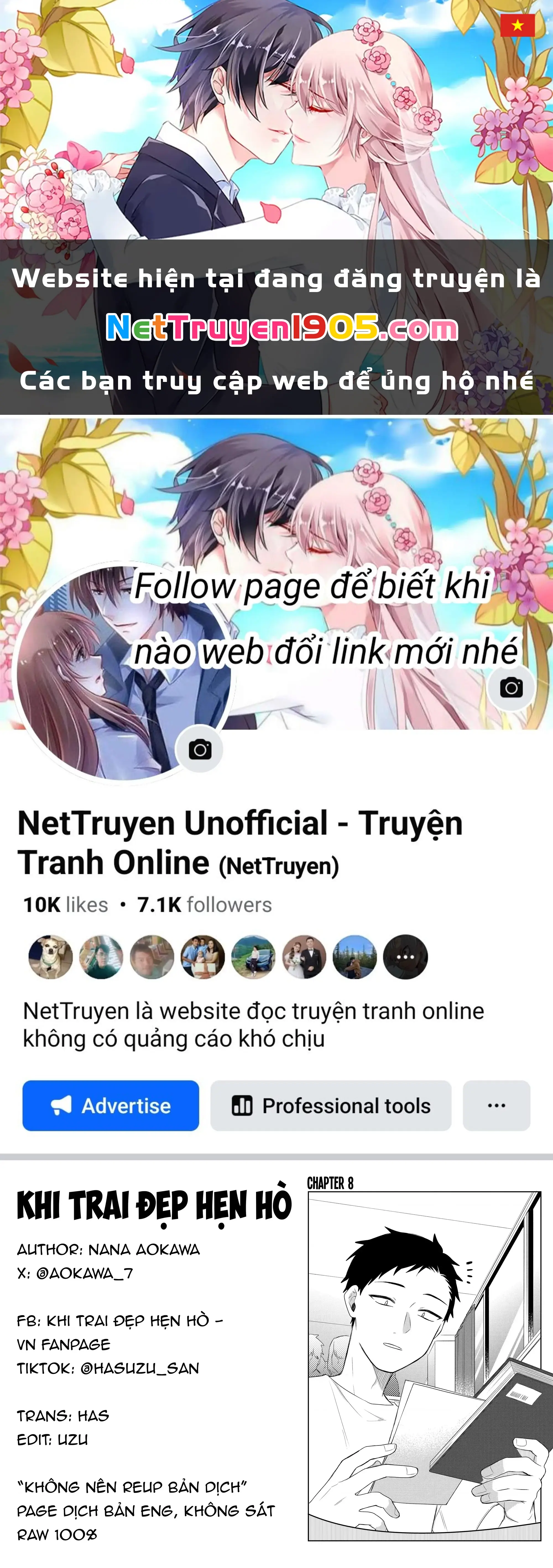 Khi "Trai" Đẹp Hẹn Hò Chapter 8 - Trang 2