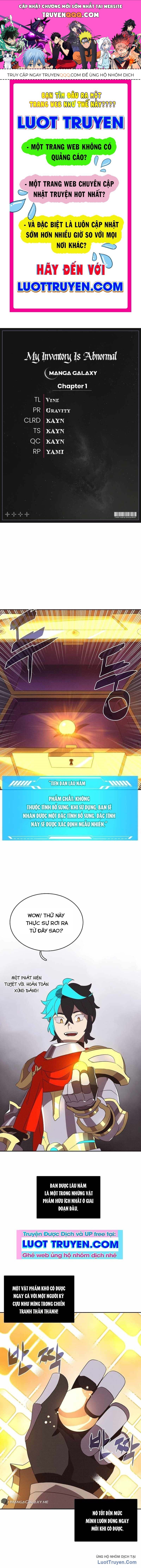 Kho Đồ Bất Thường Chapter 5 - Trang 1
