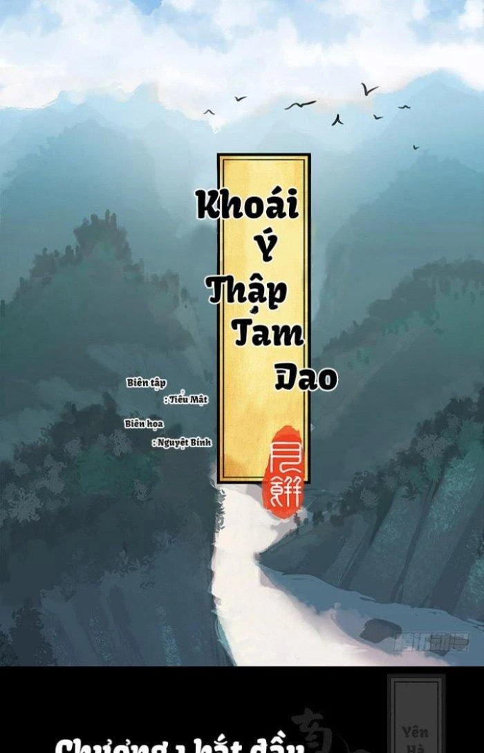 Khoái Ý Thập Tam Đao Chapter 1 - Trang 10
