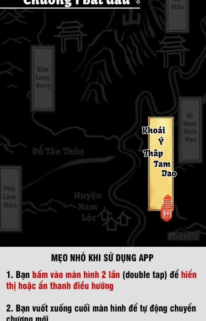 Khoái Ý Thập Tam Đao Chapter 1 - Trang 11
