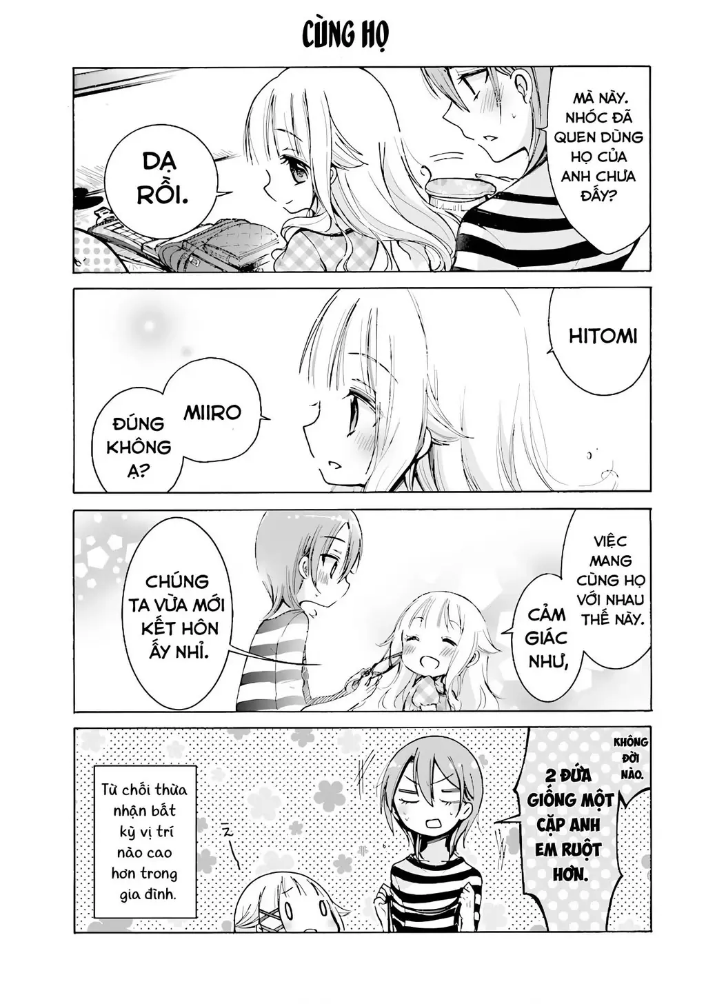 (Không che) Nè nè nghe em nói này nè Chapter 1 - Trang 9