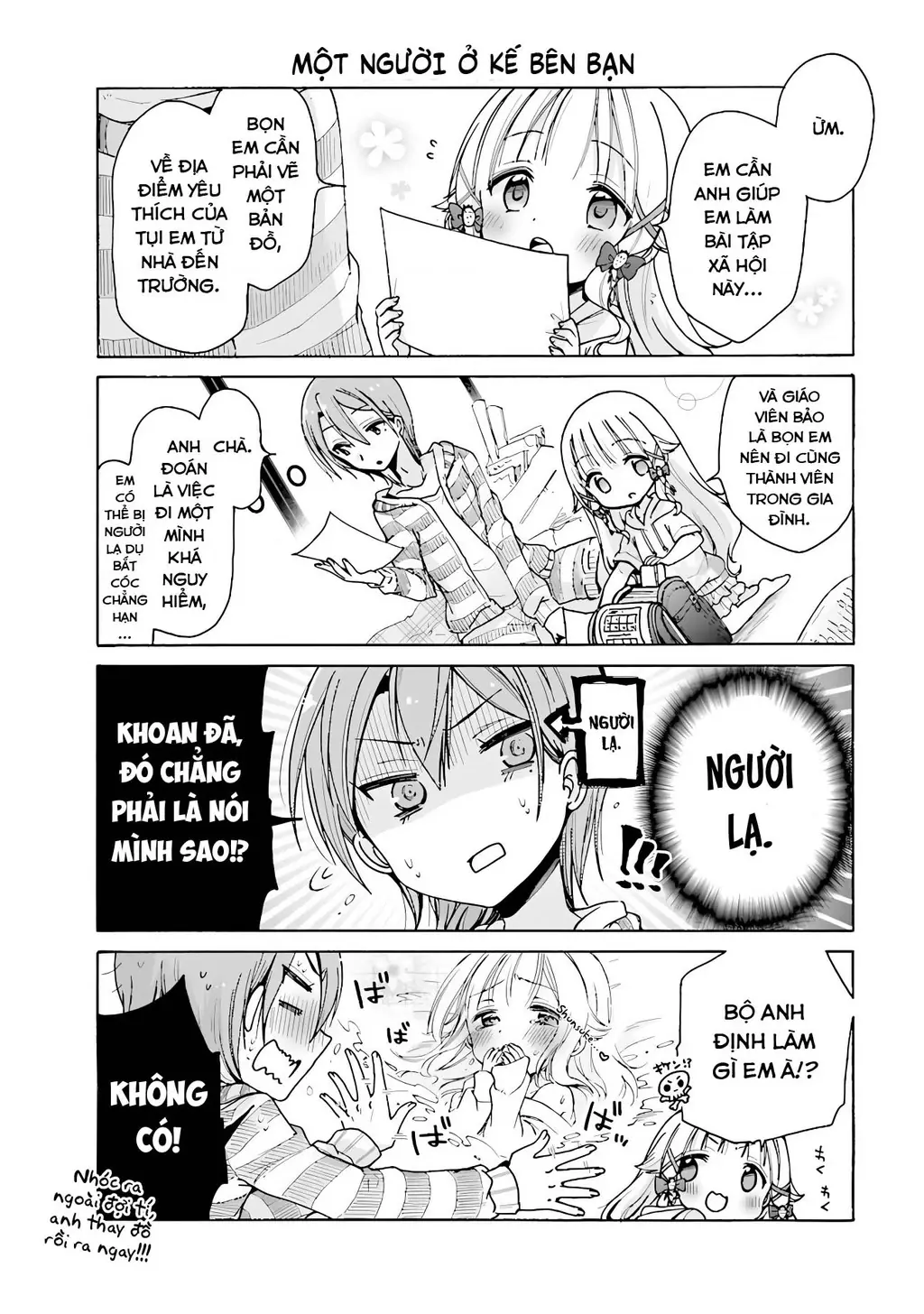 (Không che) Nè nè nghe em nói này nè Chapter 2 - Trang 4