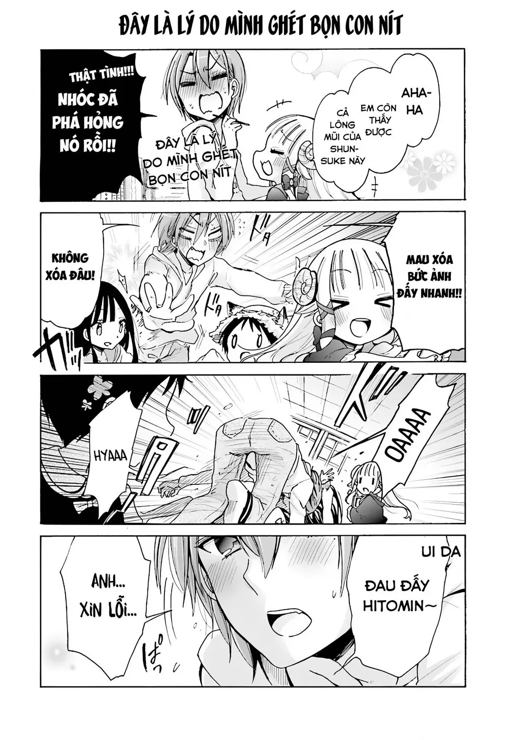 (Không che) Nè nè nghe em nói này nè Chapter 3 - Trang 12