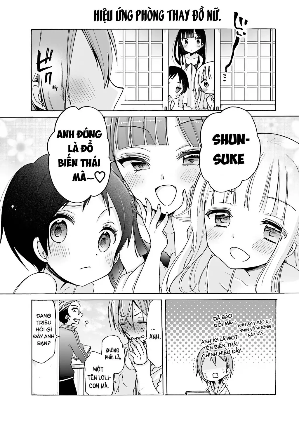 (Không che) Nè nè nghe em nói này nè Chapter 3 - Trang 9