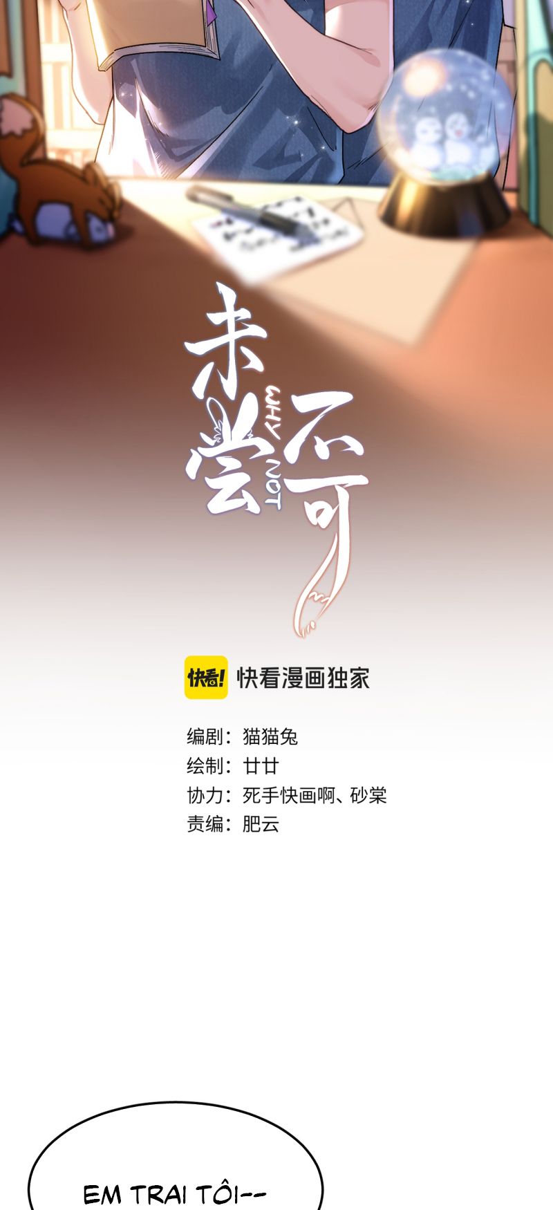 KHÔNG PHẢI LÀ KHÔNG THỂ Chapter 3 - Trang 3