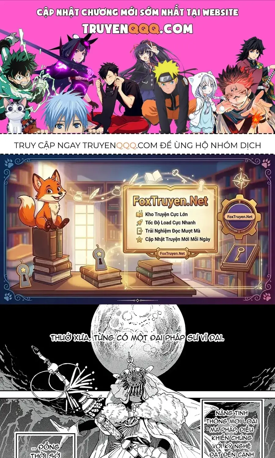 Khúc Du Hành Của Hắc Tinh Linh Sau Ngày Ma Lực Lụi Tàn Chapter 1 - Trang 2