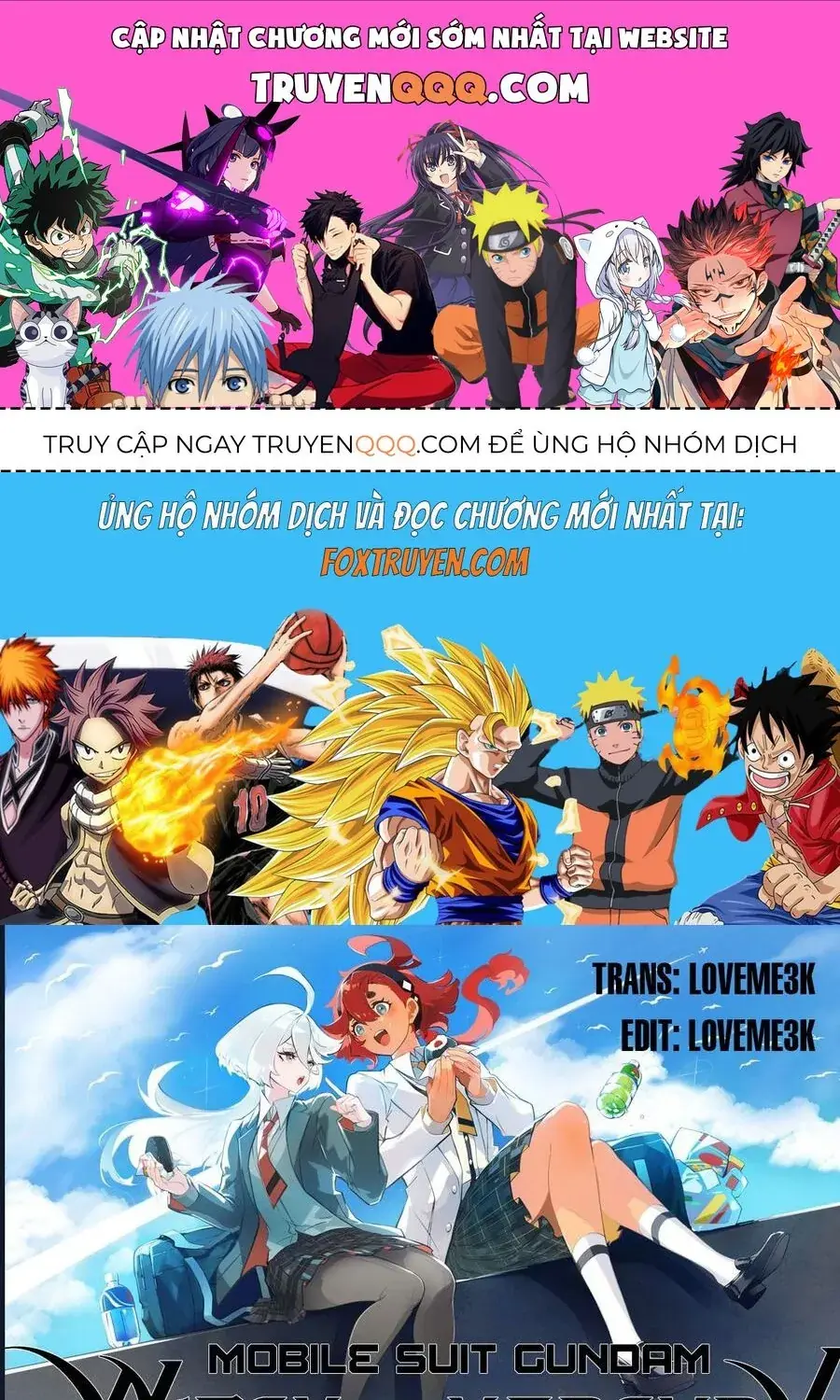 Kidou Senshi Gundam: Suisei No Majo - Seishun Frontier Chapter 1 - Trang 2