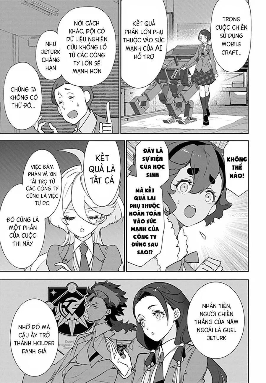 Kidou Senshi Gundam: Suisei No Majo - Seishun Frontier Chapter 3.2 - Trang 5