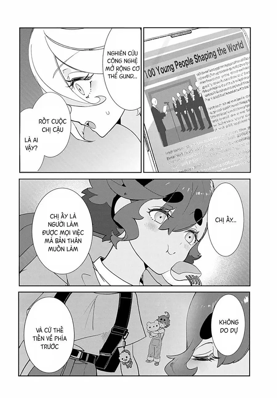 Kidou Senshi Gundam: Suisei No Majo - Seishun Frontier Chapter 4.1 - Trang 9