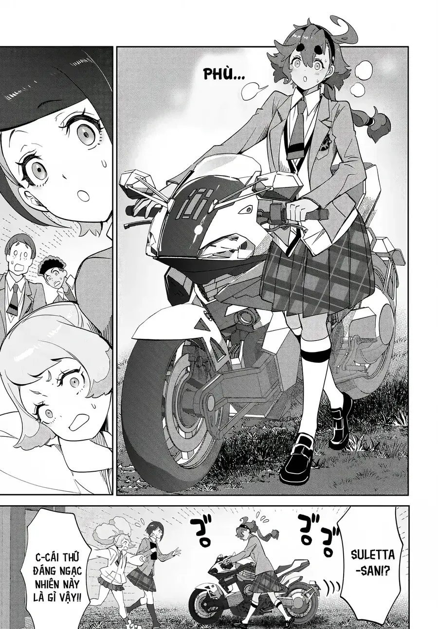 Kidou Senshi Gundam: Suisei No Majo - Seishun Frontier Chapter 4.2 - Trang 8