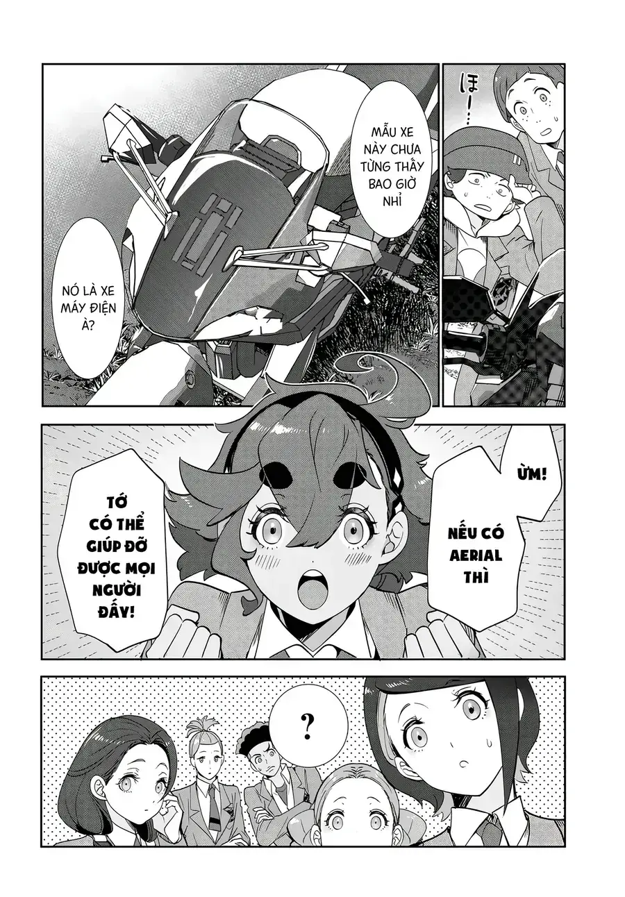 Kidou Senshi Gundam: Suisei No Majo - Seishun Frontier Chapter 4.2 - Trang 9