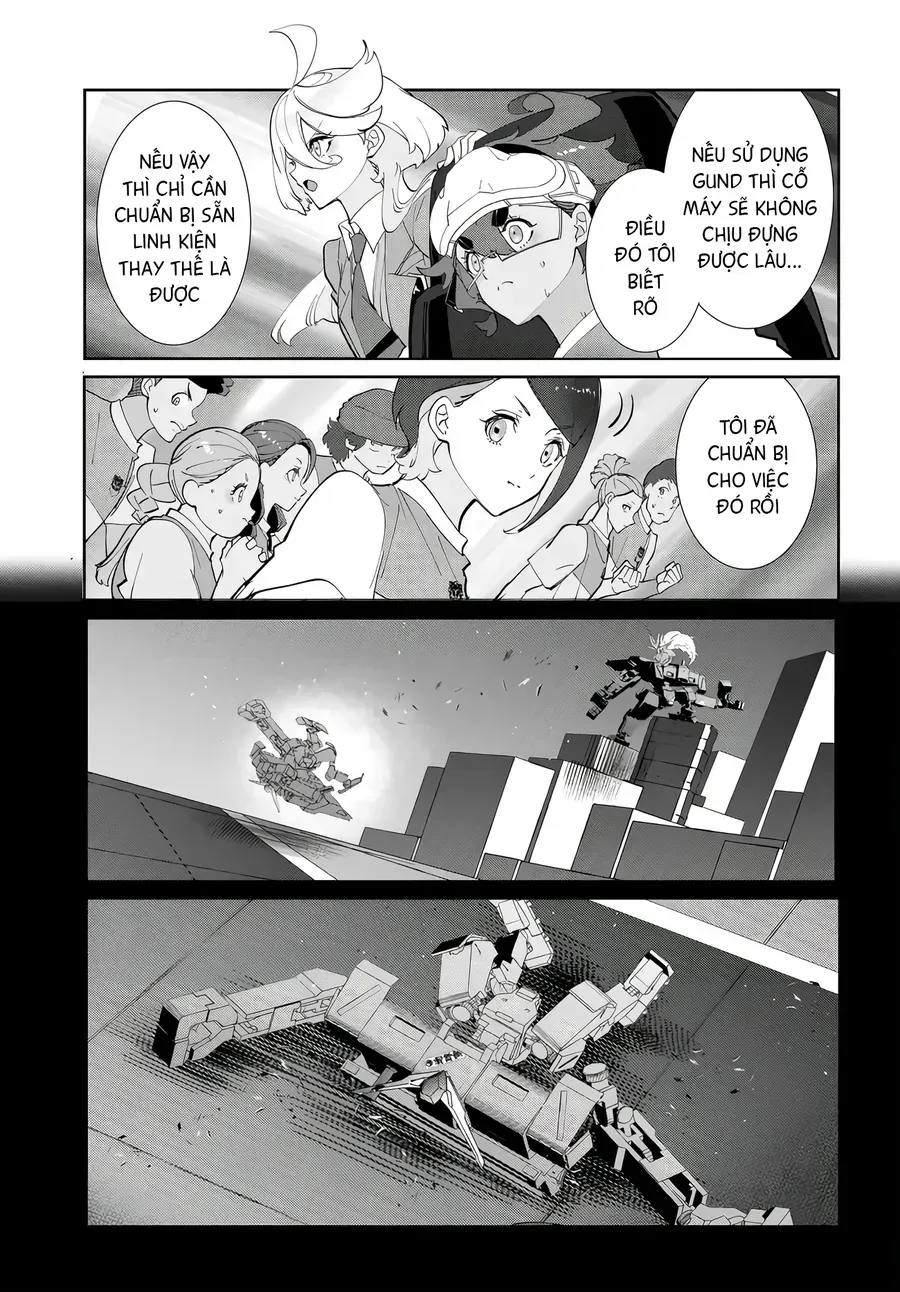 Kidou Senshi Gundam: Suisei No Majo - Seishun Frontier Chapter 5.4 - Trang 7