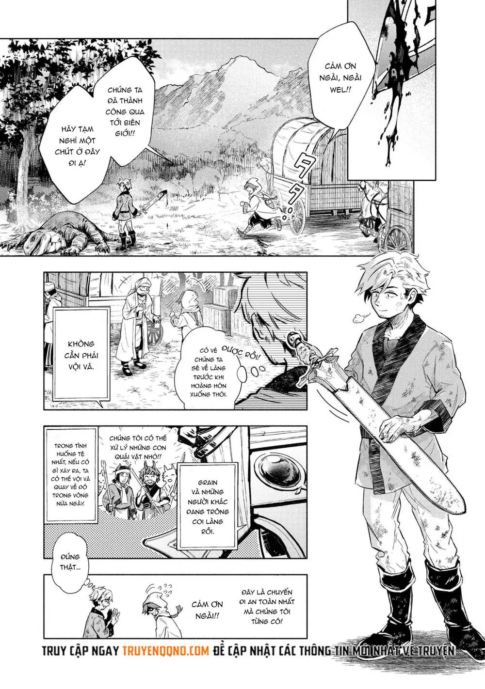 Kiếm thánh x Mẹ đơn thân Chapter 4 - Trang 14