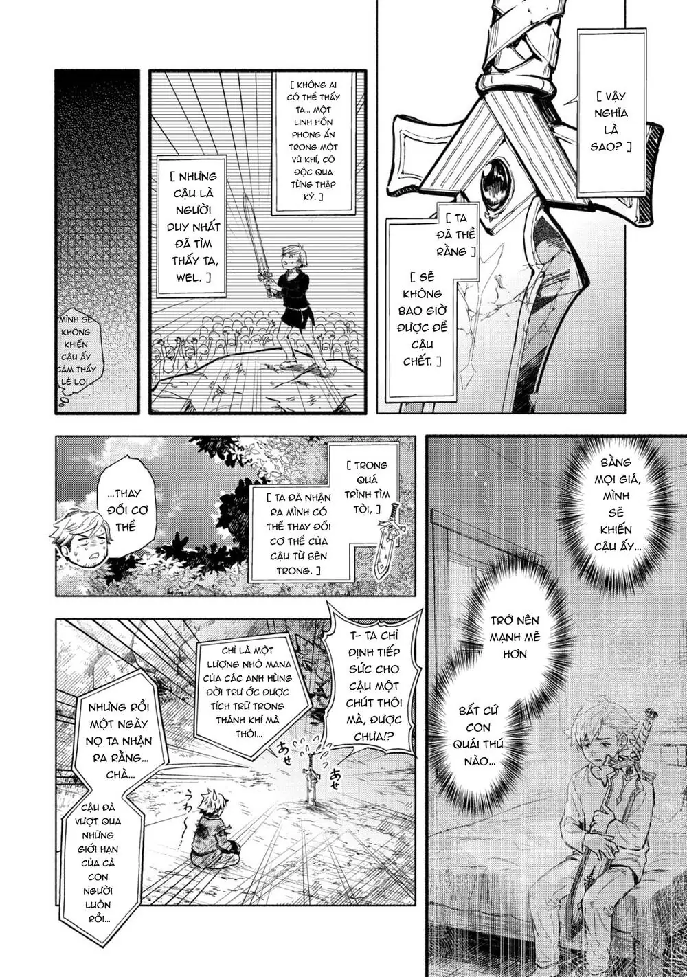 Kiếm thánh x Mẹ đơn thân Chapter 5 - Trang 13