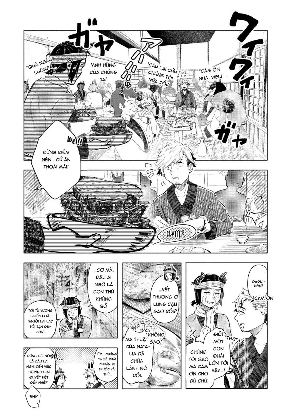 Kiếm thánh x Mẹ đơn thân Chapter 5 - Trang 19