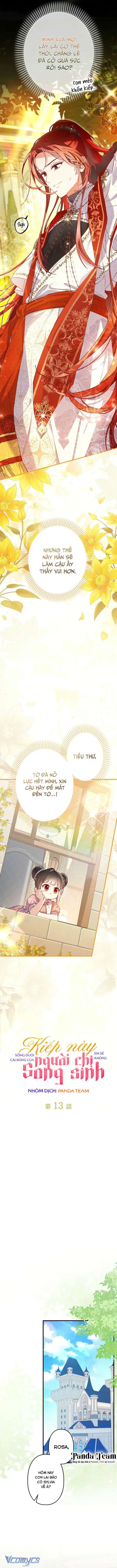 Kiếp Này Em Sẽ Không Sống Dưới Cái Bóng Của Người Chị Song Sinh Chapter 13 - Trang 6