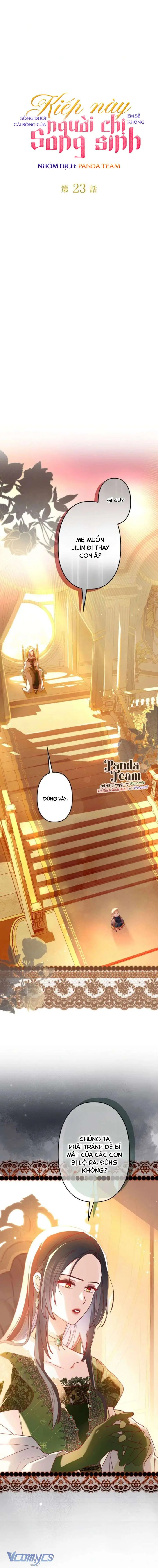 Kiếp Này Em Sẽ Không Sống Dưới Cái Bóng Của Người Chị Song Sinh Chapter 23 - Trang 4
