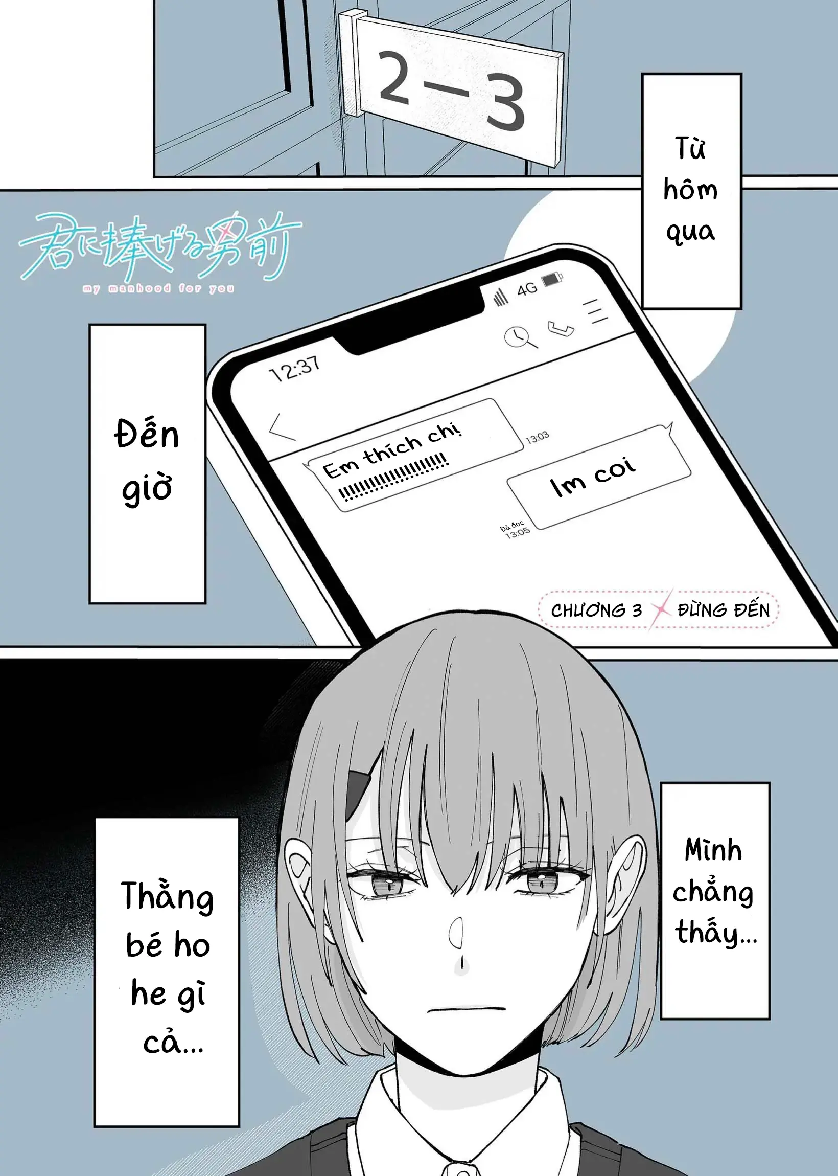 Kimi Ni Sasageru Otokomae Chapter 3 - Trang 2