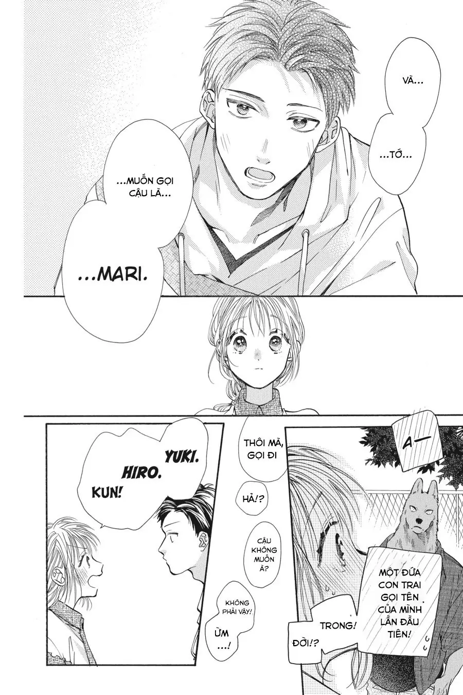 Kimi to Koete Koi ni Naru Chapter 8 - Trang 44