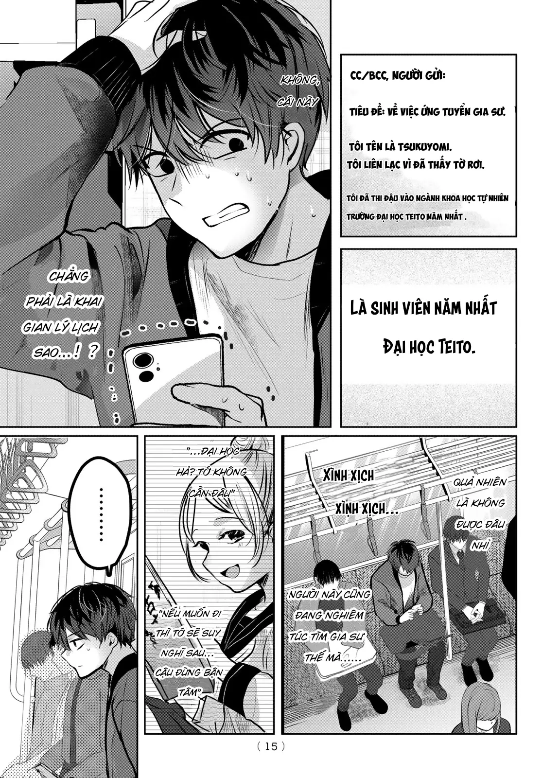 Kimi to Sakura no Hanataba o Chapter 1 - Trang 12