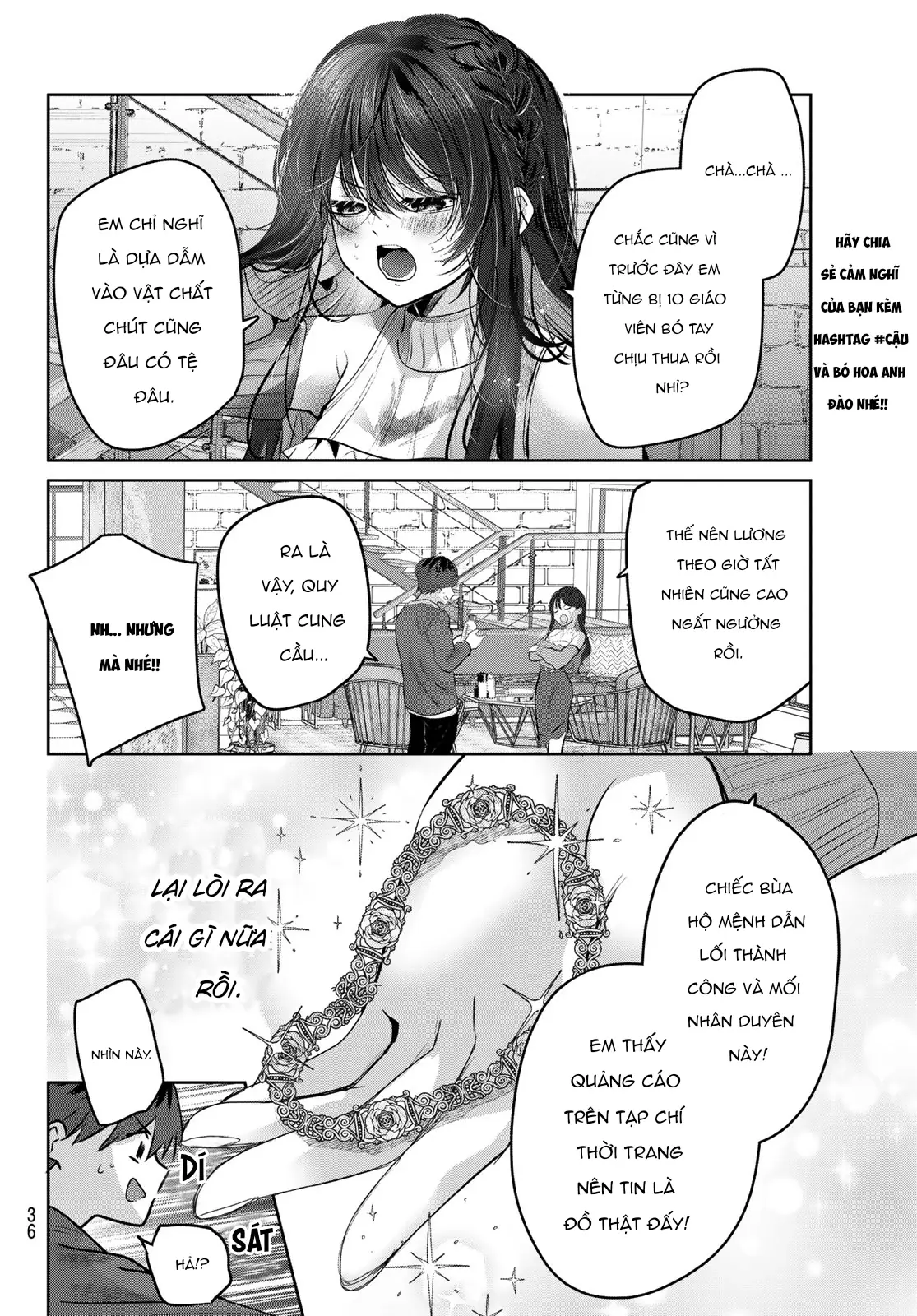Kimi to Sakura no Hanataba o Chapter 1 - Trang 33