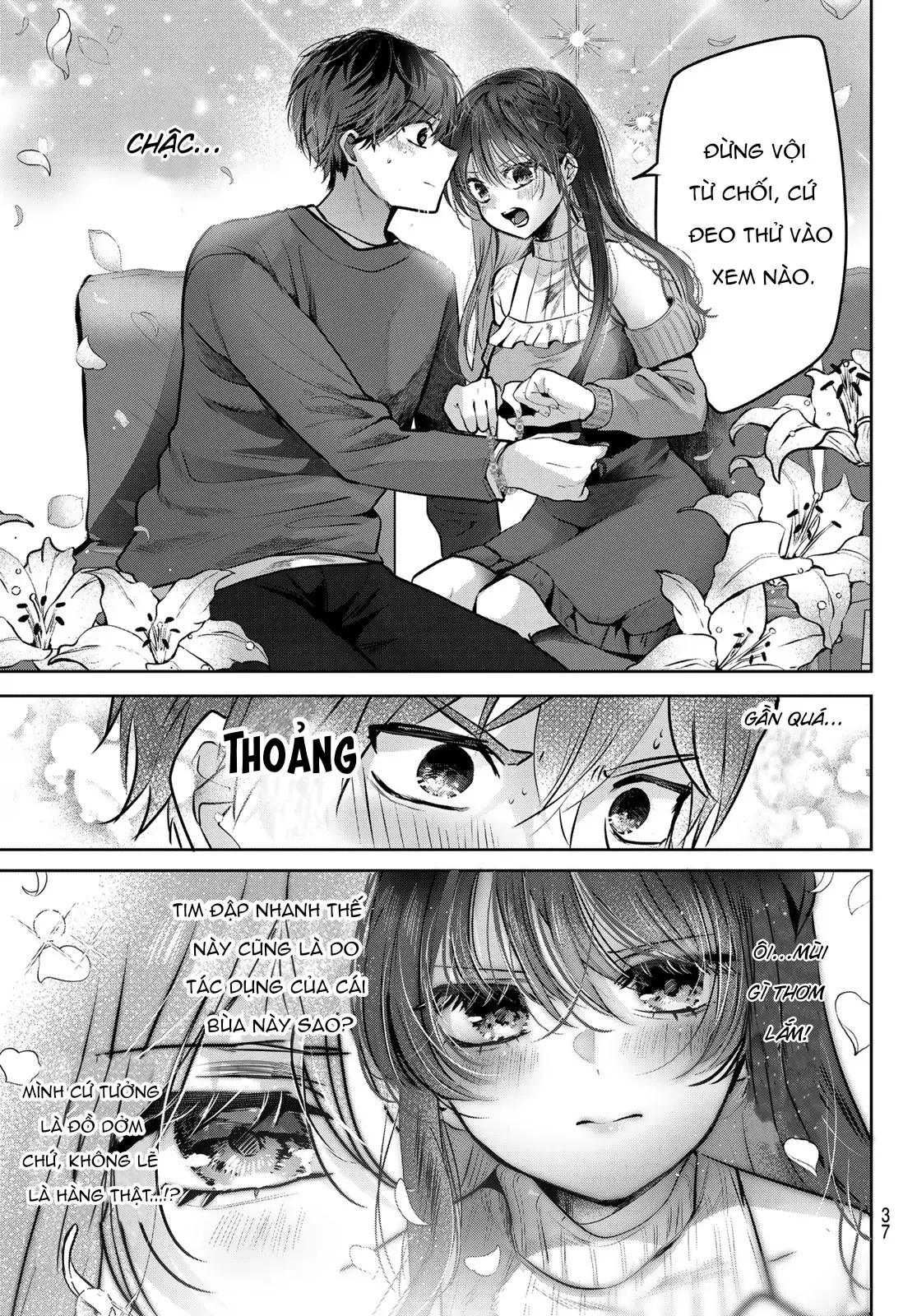 Kimi to Sakura no Hanataba o Chapter 1 - Trang 34