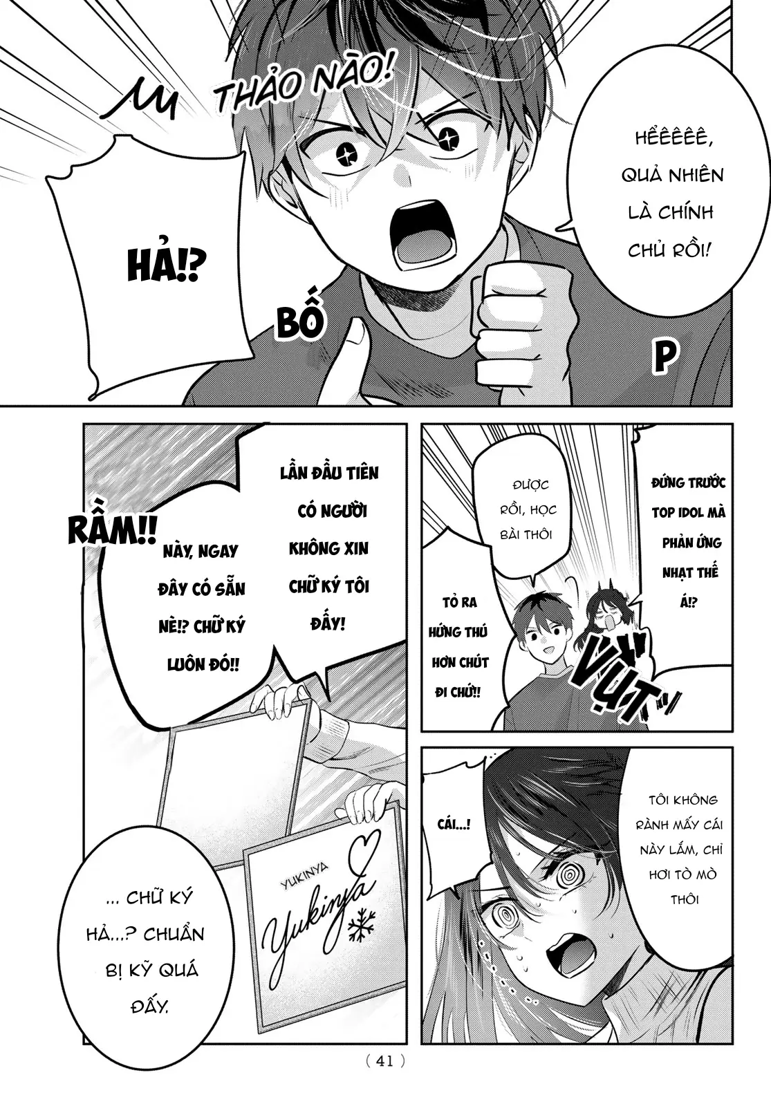 Kimi to Sakura no Hanataba o Chapter 1 - Trang 38
