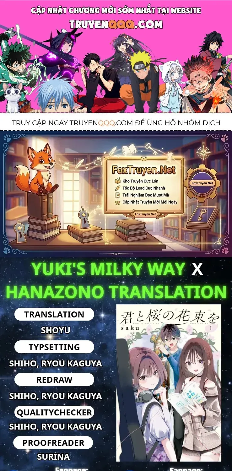 Kimi To Sakura No Hanataba Wo Chapter 1 - Trang 2