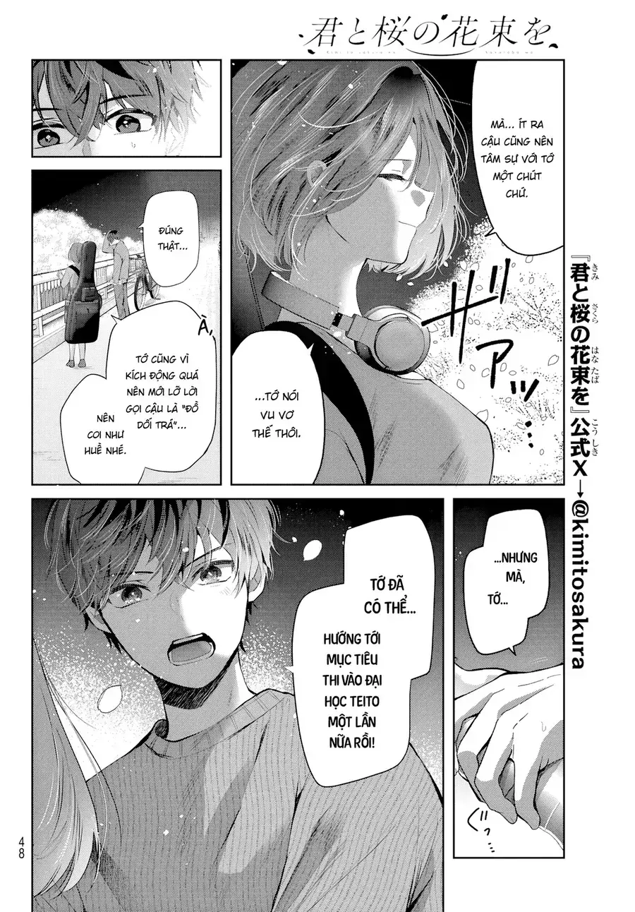 Kimi To Sakura No Hanataba Wo Chapter 3 - Trang 11