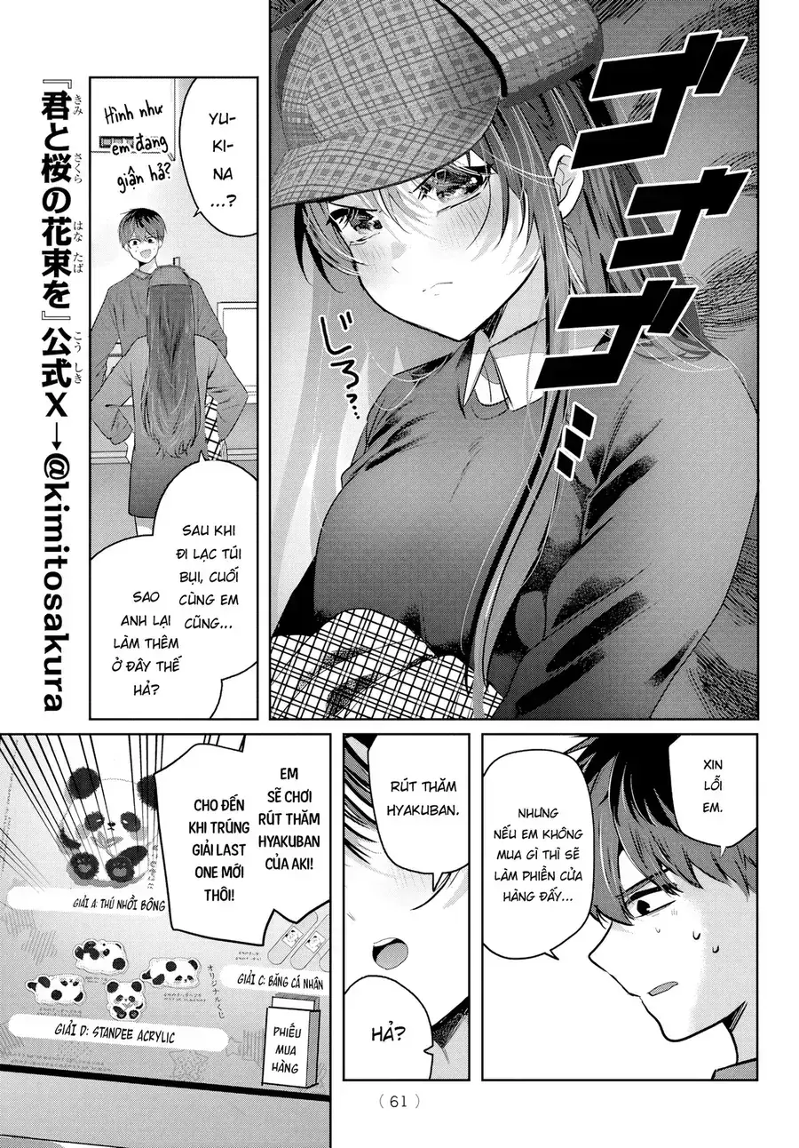 Kimi To Sakura No Hanataba Wo Chapter 3 - Trang 24