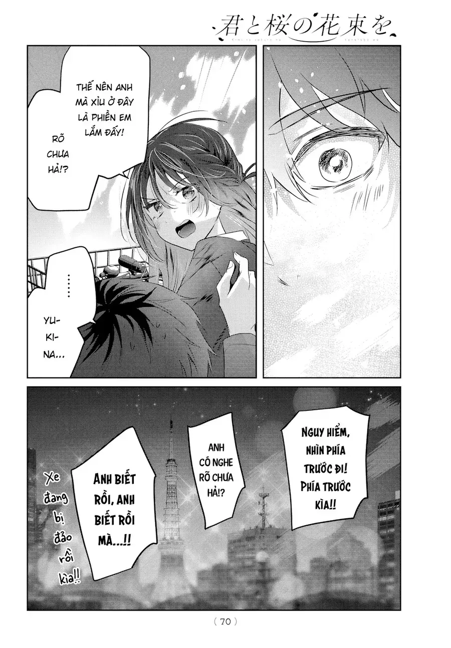 Kimi To Sakura No Hanataba Wo Chapter 3 - Trang 32