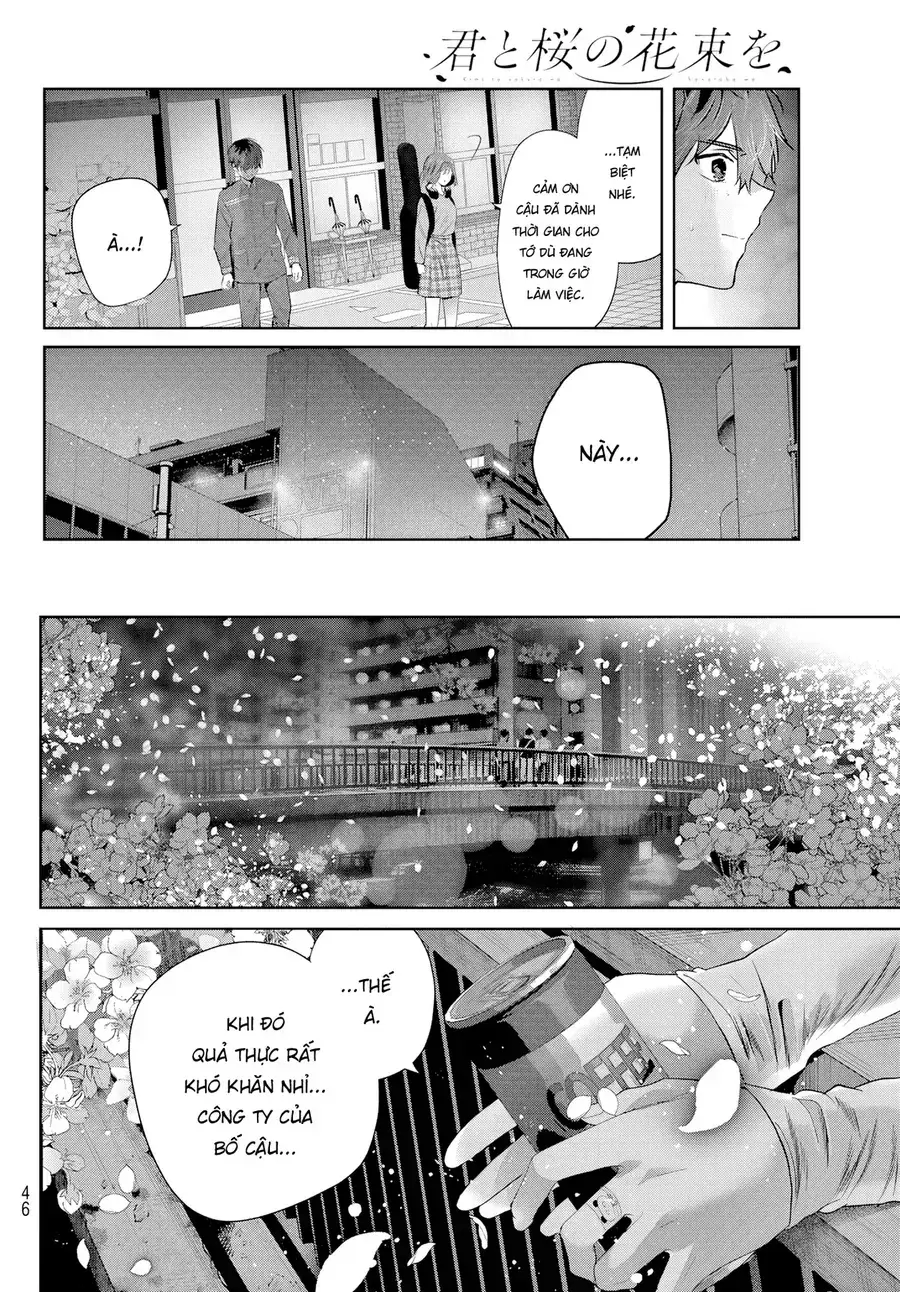 Kimi To Sakura No Hanataba Wo Chapter 3 - Trang 9