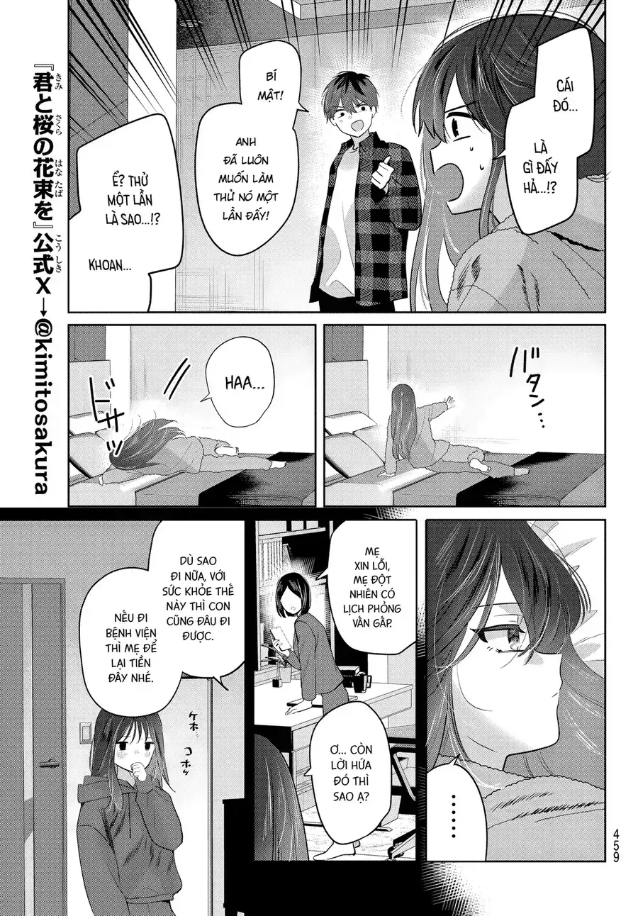 Kimi To Sakura No Hanataba Wo Chapter 5 - Trang 21