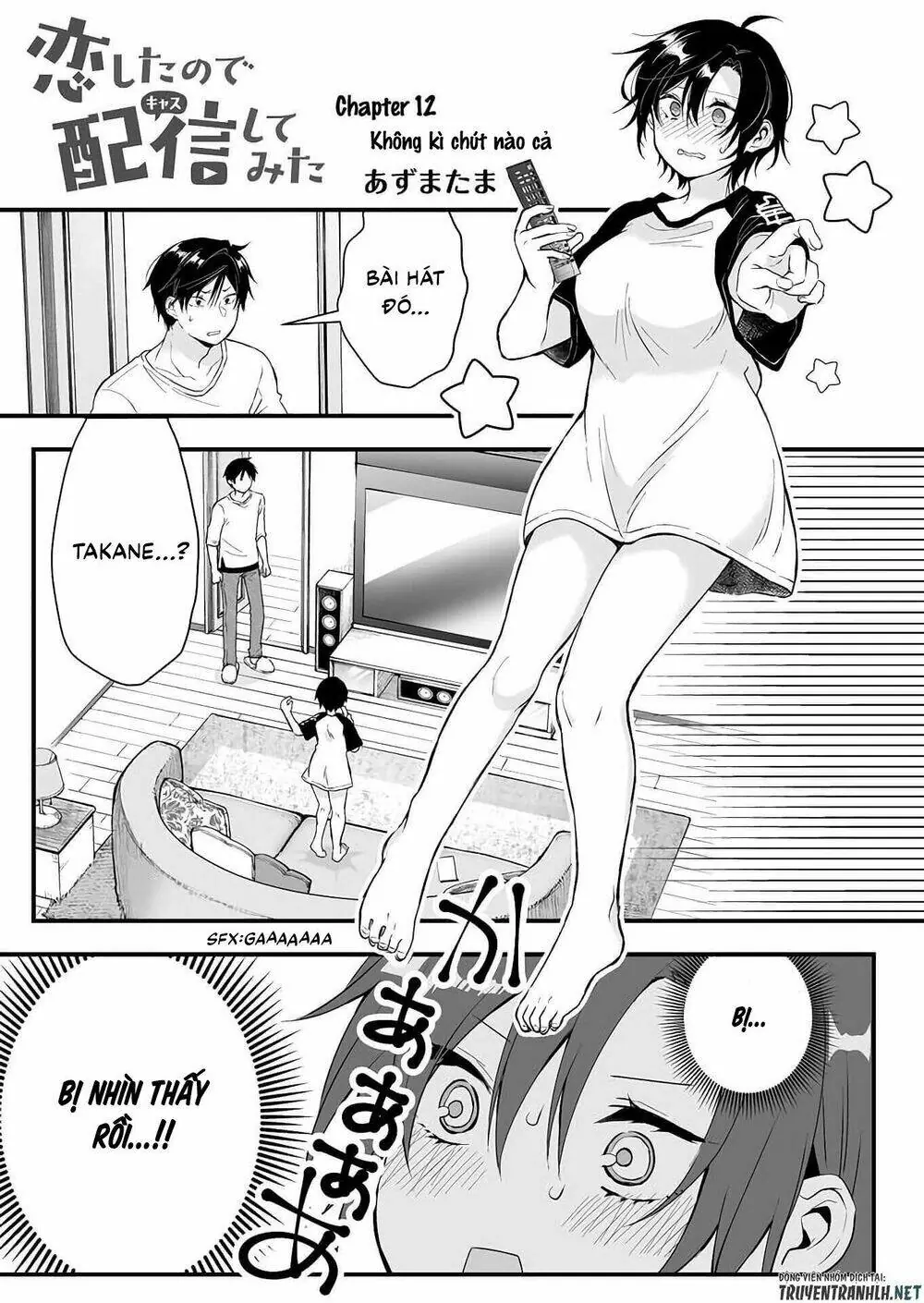 Koi Shita No De, Haishin Shite Mita Chapter 12 - Trang 4