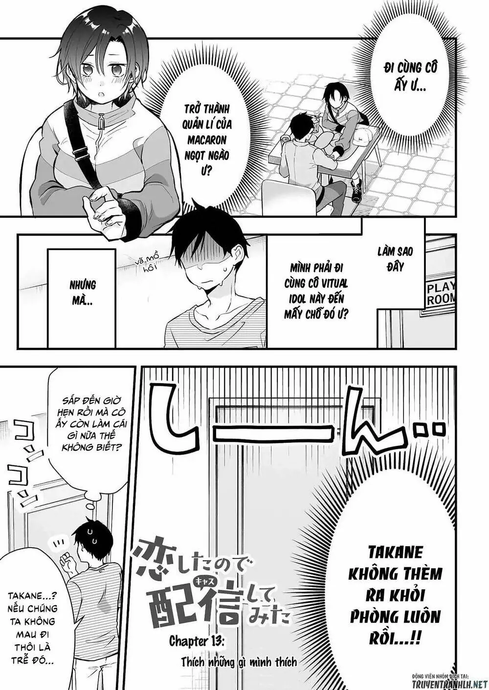 Koi Shita No De, Haishin Shite Mita Chapter 13 - Trang 4