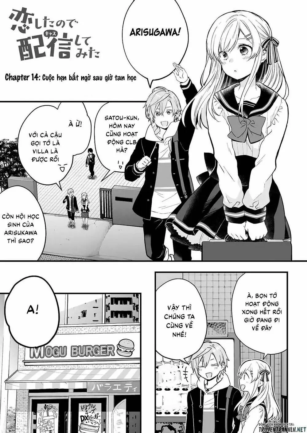 Koi Shita No De, Haishin Shite Mita Chapter 14 - Trang 4