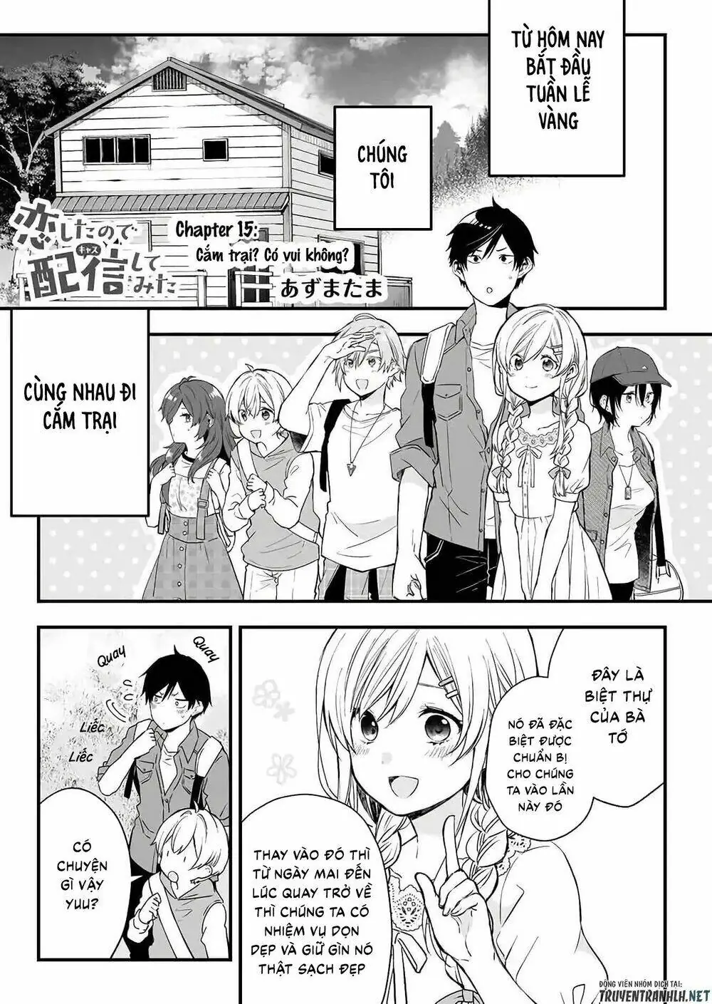 Koi Shita No De, Haishin Shite Mita Chapter 15 - Trang 4