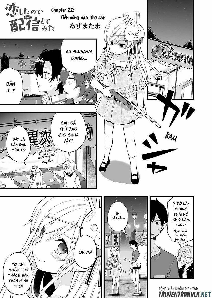 Koi Shita No De, Haishin Shite Mita Chapter 22 - Trang 3