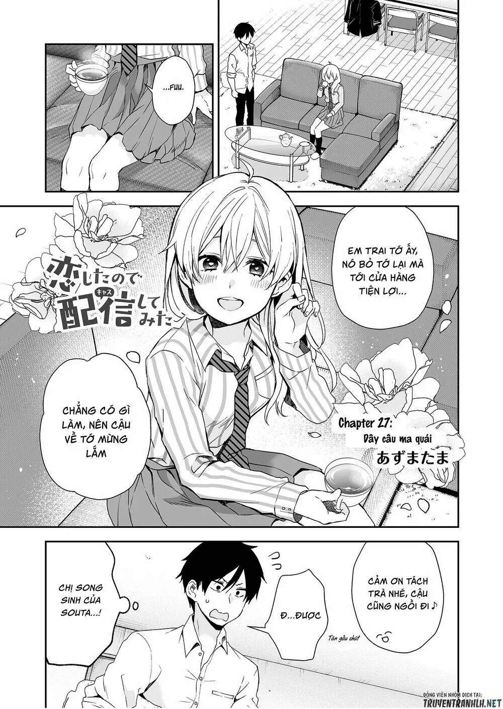 Koi Shita No De, Haishin Shite Mita Chapter 27 - Trang 3